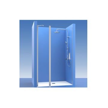 Draaideur met vaste wand Padel