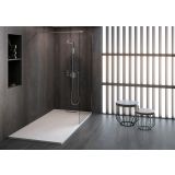 Composiet douchebak Vita Eco 90x173 cm granito wit RAL 9003