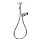 Bidetdouche of toiletdouche set met stopkraan, dubbele wateruitlaat en doucheslang 90cm