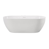 Acryl ligbad Trento 150x75cm wit