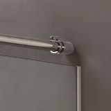 2- delige douchewand op maat met schuifdeur Atempo