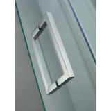 2-delige badwand met schuifdeur Cosmo