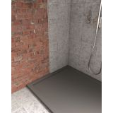 Composiet douchebak op maat met afvoergoot Cosmo XL