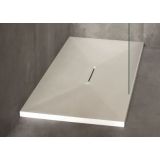 Solid Surface douchebak Hydra Eco 90x120cm wit