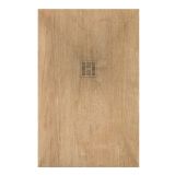 Composiet douchebak op maat Slim Wood