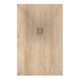 Composiet douchebak op maat Slim Wood