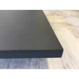 Composiet douchebak Solid ECO 80x119,5cm antraciet structuur leisteen