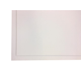 Composiet douchebak met rand Stone Eco 90x170 wit structuur granito