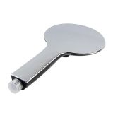 LED handdouche zwart-chroom met digitale temperatuur aanduiding