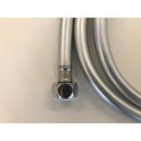 Doucheslang kunststof 170cm zilver glad
