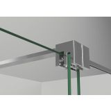 Douchewand Free met schuifdeur