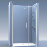 Draaideur op maat met vaste wand Padel