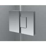 Draaideur met vaste wand en vaste zijwand Tedy