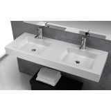 Dubbele wastafel New York Duo 120cm