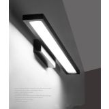 Led lamp Lagro 40cm zwart voor spiegel