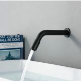 Inbouw fonteinkraan Tube mat zwart