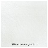 Composiet douchebak Solid ECO 91x110cm wit structuur granito