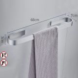 Handdoekhouder Eclipse 60cm aluminium