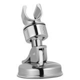 Handdouchehouder met zuignap chroom