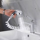 Handdouche voor wastafelkraan en keukenkraan chroom