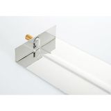 Inbouw hoofddouche Edison 50x20cm RVS gepolijst
