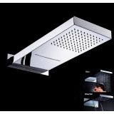 Inbouw hoofddouche Einstein 50x22cm RVS gepolijst met waterval functie