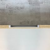 Badmeubel Roble 100cm eiken 'look' met composiet wastafel antraciet
