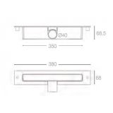 Composiet douchebak One