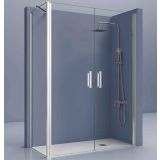 Pendeldeuren met vaste zijwand Padel