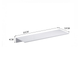 Shelf / Planchet Kubik wit 30cm