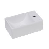Wiesbaden Rhea XXS Fontein - Rechts - 30,5 x 18 x 11 cm - Wit