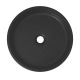 Ronde composiet opbouw waskom ø37,5cm Sevilla nero