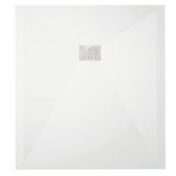 Composiet douchebak Soft Eco 100x100 cm egaal wit