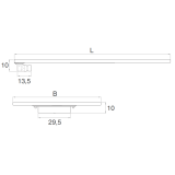 Composiet douchebak Venti