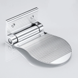Voetsteun voor douche aluminium