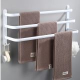 Drievoudig handdoekrek Bianco 60cm wit