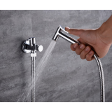 Bidetdouche of toiletdouche met stopkraan en slang 150cm chroom