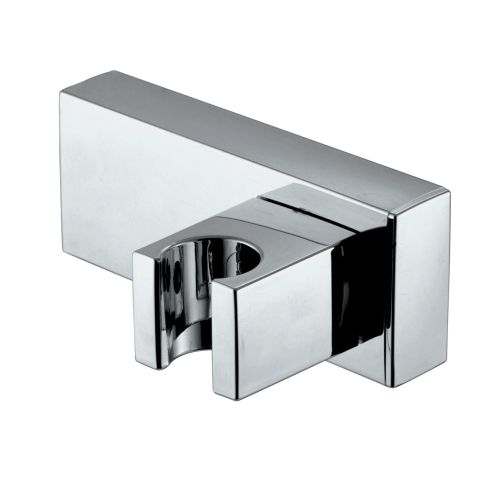 Houder chroom vierkant voor handddouche