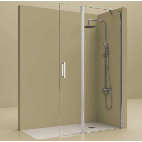 Douchewand Fox met draaibaar deel