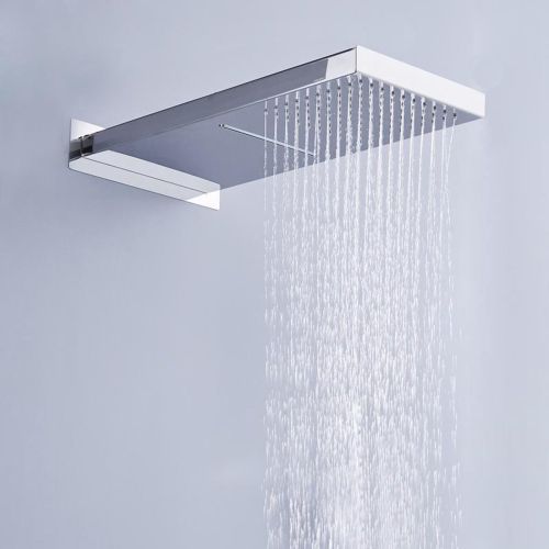 Inbouw hoofddouche Einstein 50x22cm RVS gepolijst met waterval functie