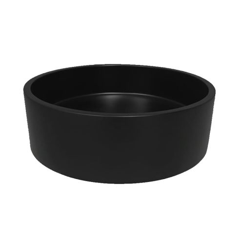 Ronde composiet opbouw waskom ø37,5cm Sevilla nero