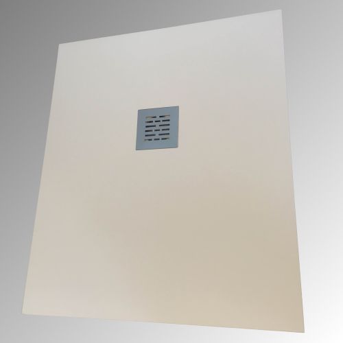 Composiet douchebak Solid ECO 77x90cm beige structuur egaal