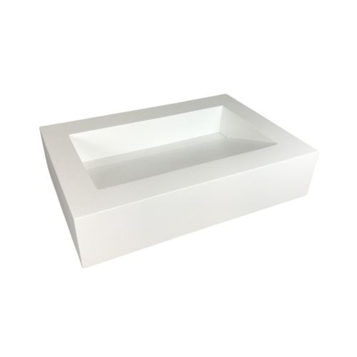 Vrijhangende composiet wastafel Style, 62x44cm wit