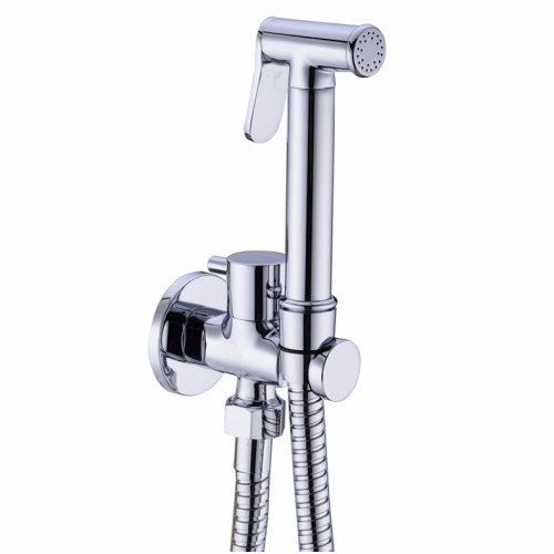 Bidetdouche of toiletdouche met stopkraan en slang 150cm chroom